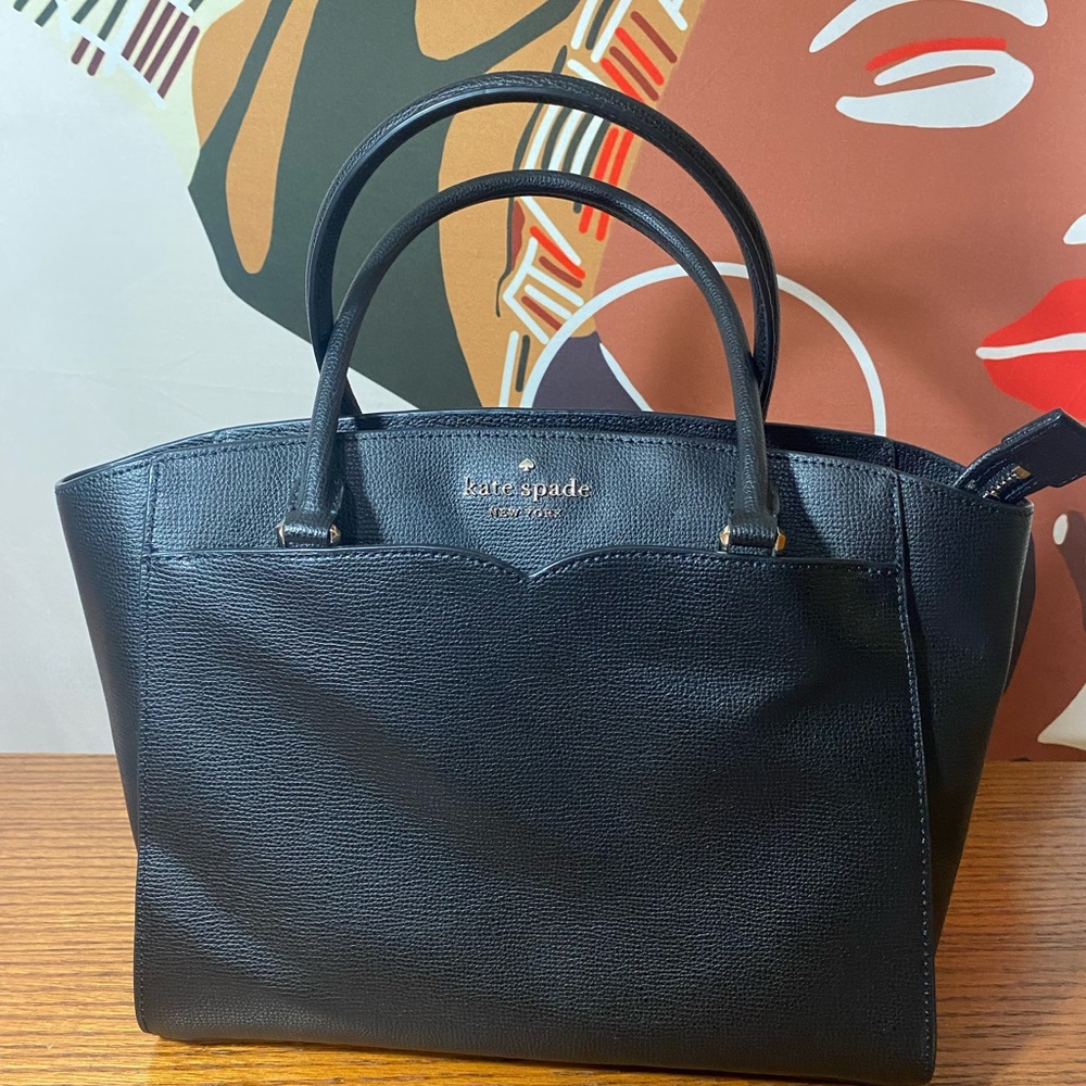 Kate Spade New York BLACK satchel - Picture 2 of 7